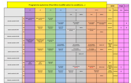 Programme Séances Novembre-Décembre 2025