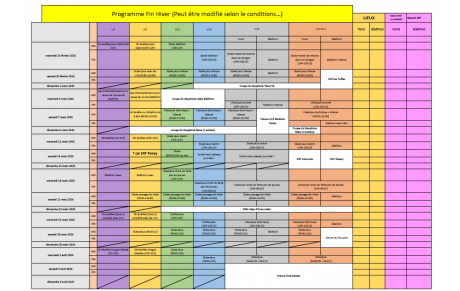 Programme Séances Février-Mars-Avril 2026